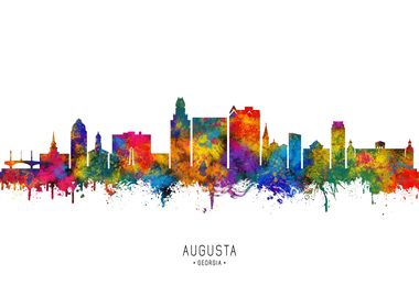 Augusta Georgia Skyline