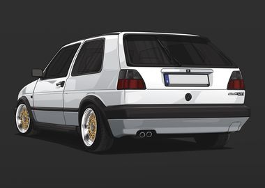 VW Golf MK2 GTI BBS VAG