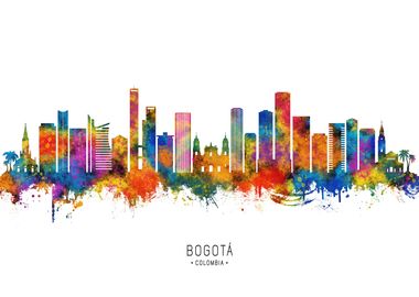 Bogota Colombia Skyline