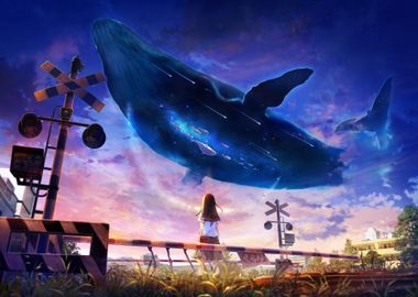 Dreaming whale