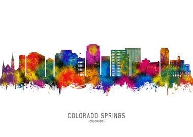 Colorado Springs Skyline