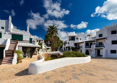 A white town in Spain