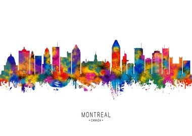 Montreal Canada Skyline