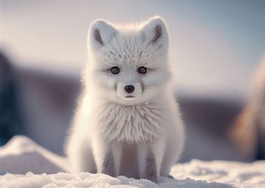 Baby Arctic Fox