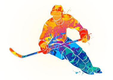 Hockey player