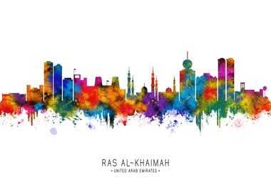 Ras AlKhaimah UAE Skyline