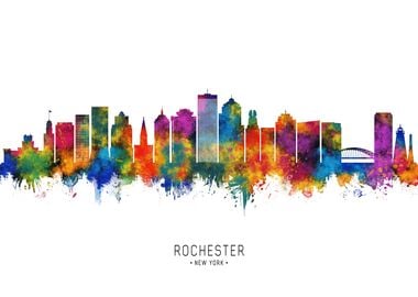 Rochester New York Skyline