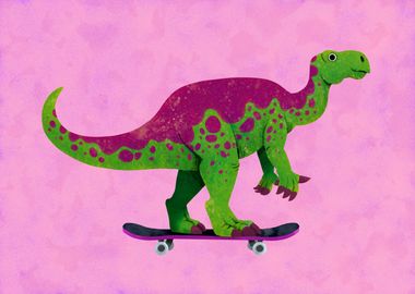 Skater Iguanadon