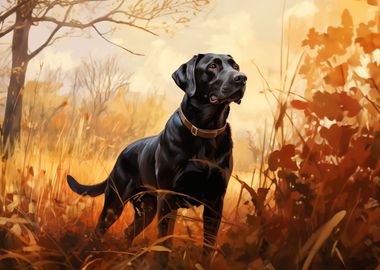 Autumn Labrador