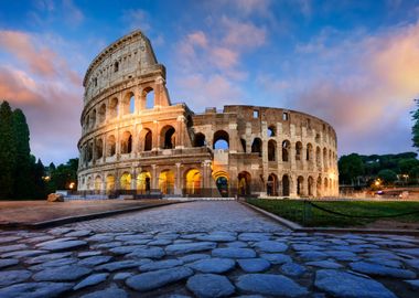 Colosseum rome aesthetic