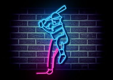 Baseball Neon