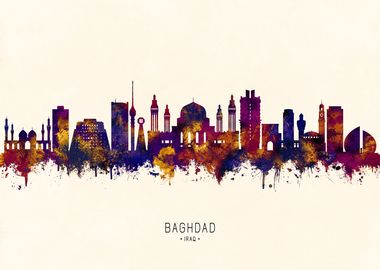 Baghdad Iraq Skyline