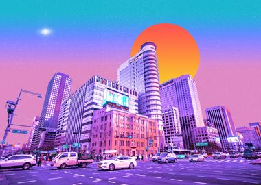 Vaporwave Seoul