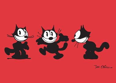 Felix the Cat Times Three