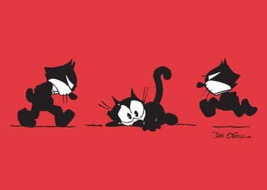 Felix the Cat On the Move