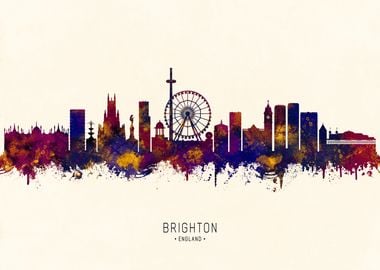 Brighton England Skyline