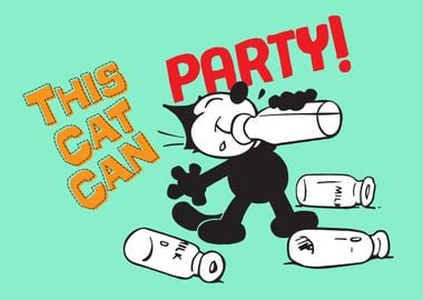 Felix the Cat Can Party