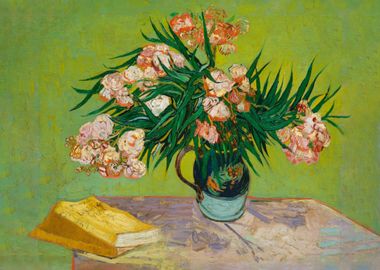 Vase with Oleanders