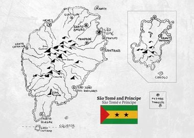 Sao Tome and Principe Map