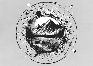 Ink Mountains 