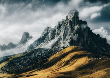 Iceland mountain landscape