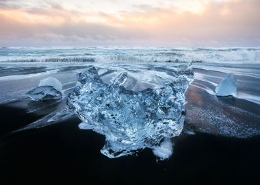 Diamond Beach Sunrise