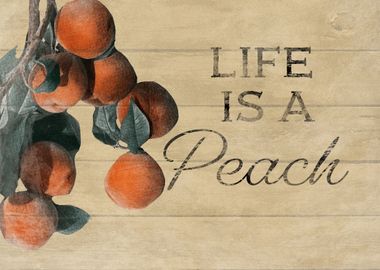 Life is a peach