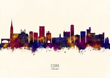 Cork Ireland Skyline