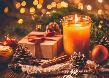 Festive Decorated Table