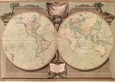 Old Antique Map