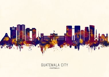 Guatemala City Skyline