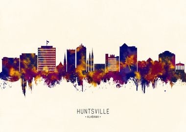 Huntsville Alabama Skyline