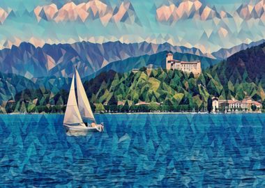 Sailing on Lake Maggiore