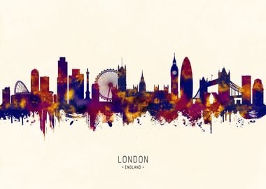 London England Skyline