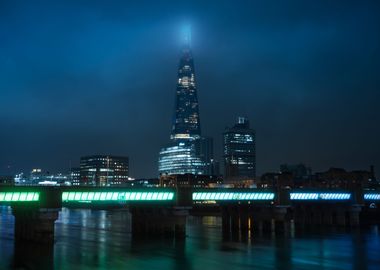 The Shard London at Night