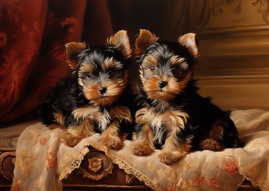 Yorkshire terrier Dog pupp