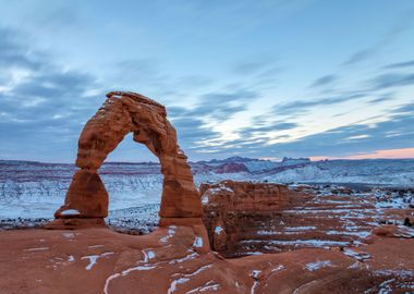 Delicate Arch at Dawn