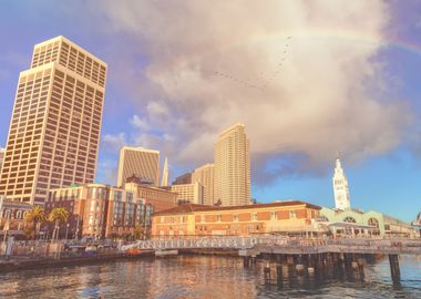 Rainbow over The Ferry