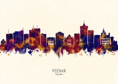 Poznan Poland Skyline