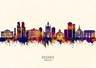 Rosario Argentina Skyline