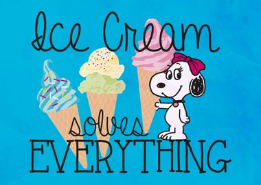 Ice Cream Belle Blue