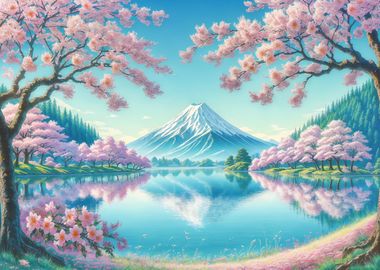 Spring at Mount Fuji