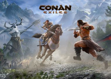 Conan Exiles Key Art