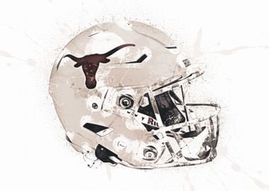 TEXAS LONGHORNS Helmet