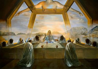 LAST SUPPER SALVADOR DALI