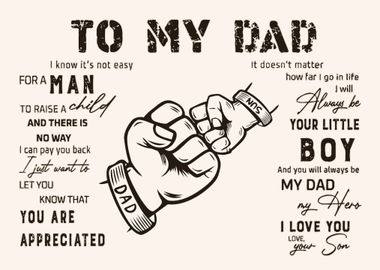 To My Dad  Father And Son