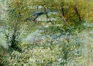 River Bank in Springtime