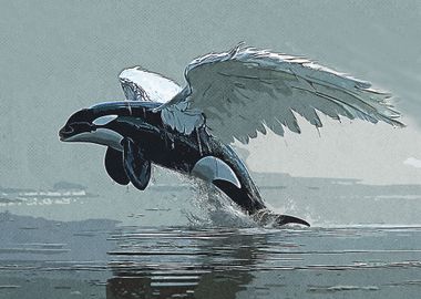 winged whale