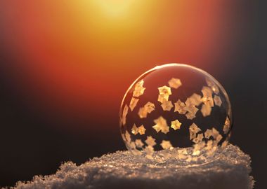 Frozen bubble