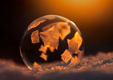 Frozen bubble